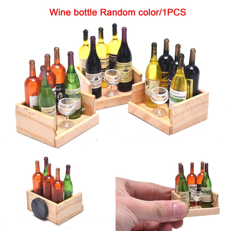 Wine Y Beer - 【BS】1세트 미니어처 맥주 와인병 자석이 있는
