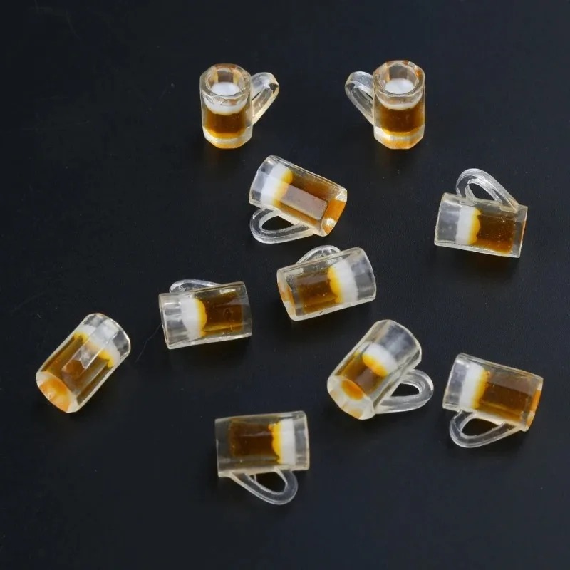 10Pcs 수지 시뮬레이션 와인 맥주 컵 미니어처 머그 - Wine Beer Garden 리뷰 및 가격