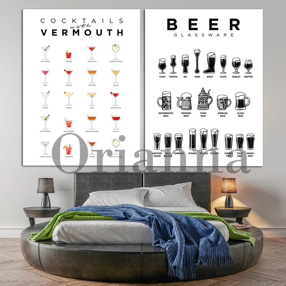 고급 맥주잔 와인 테이스팅 기본 가이드 인포그래픽 음식 - Wine Beer Tasting 리뷰 및 가격