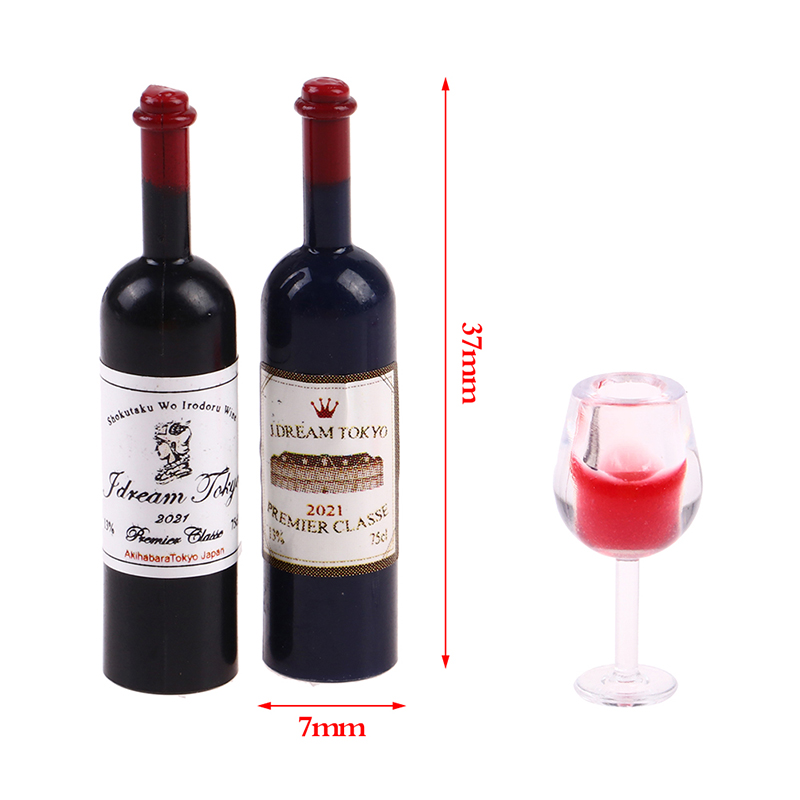 SF1pc 수지 새로운 패션 고품질 5Pcs 1:12  - Wine Y Beer 리뷰 및 가격