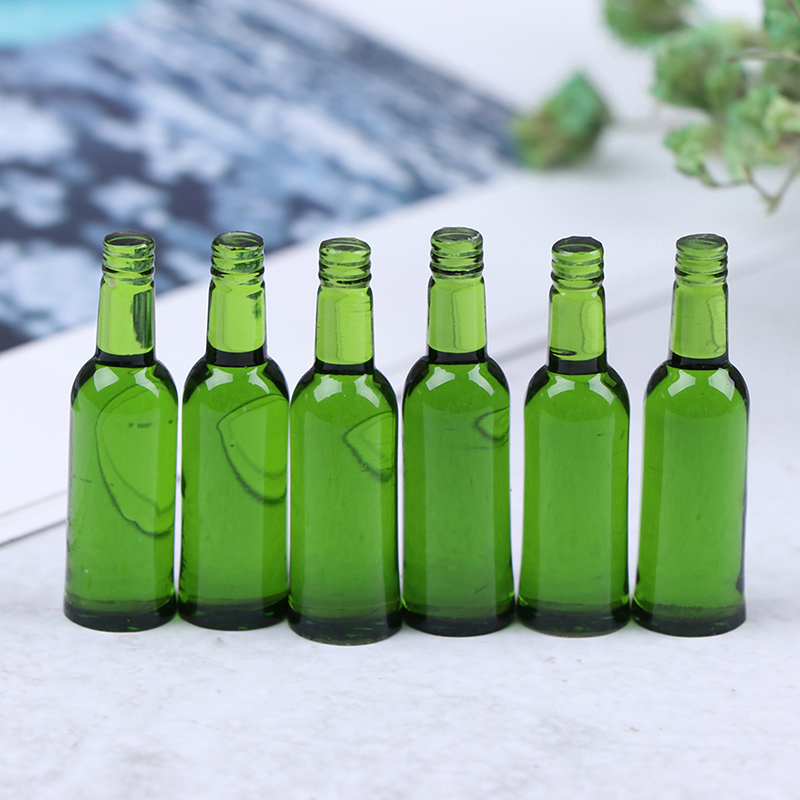 6개 1:12 인형의 집 미니어처 맥주 와인 음료 병  - Wine Y Beer 리뷰 및 가격