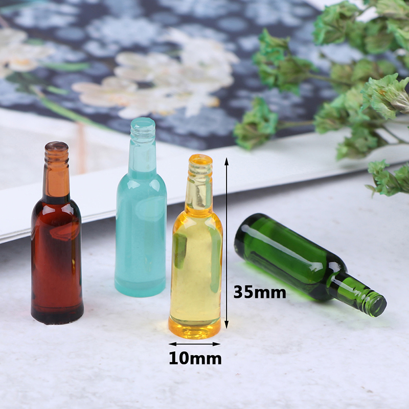 6개 1:12 인형의 집 미니어처 맥주 와인 음료 병  - Wine Y Beer 리뷰 및 가격