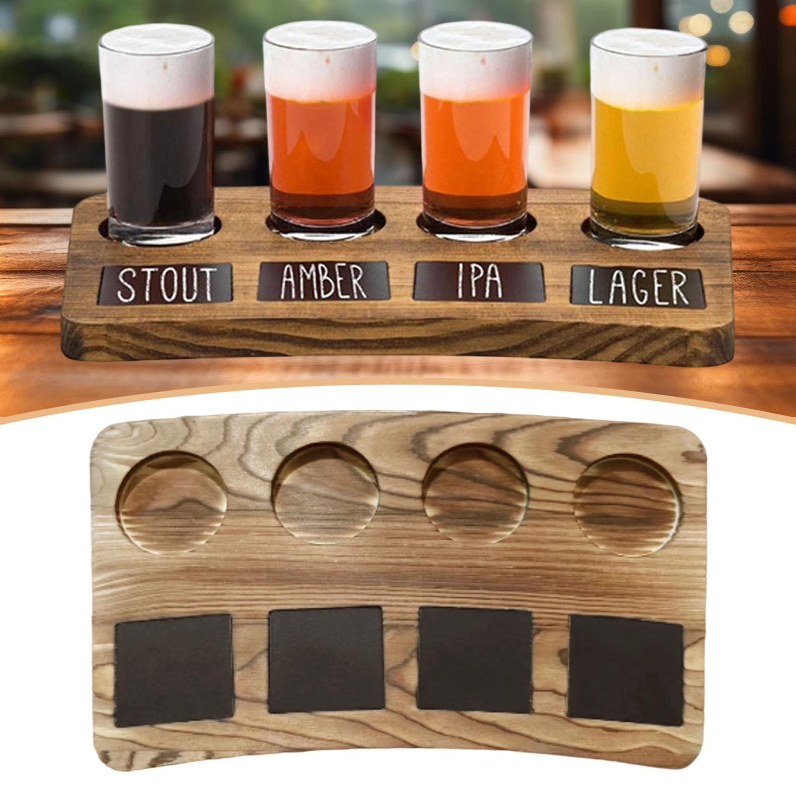 다용도 나무 맥주 테이스팅 플라이트 서빙 트레이 패들  - Wine Beer Tasting 리뷰 및 가격