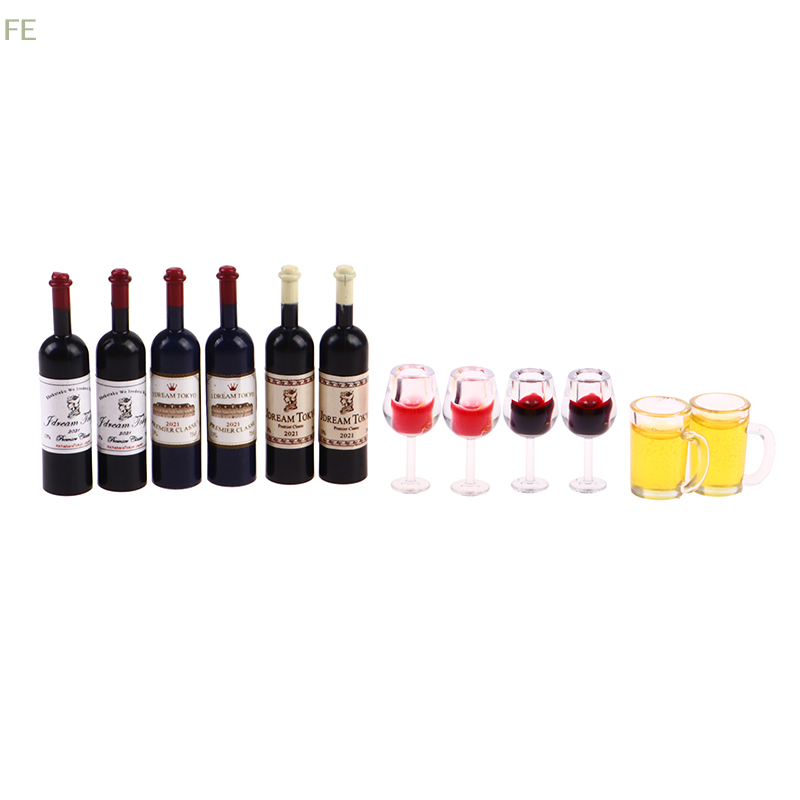 [FE] 새로운 패션 고품질 5Pcs 1:12 인형 집 - Wine Y Beer 리뷰 및 가격