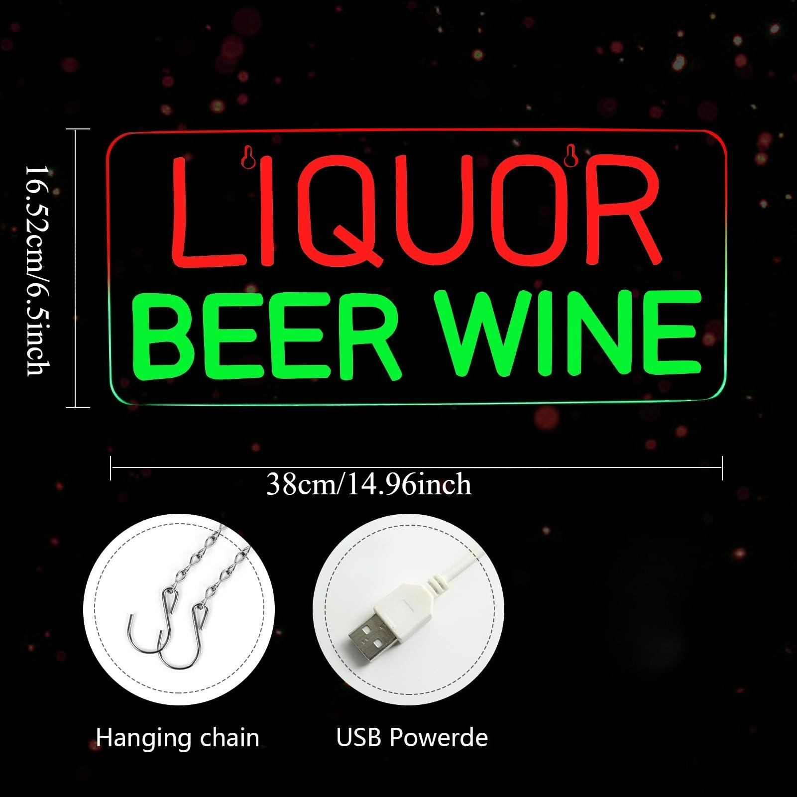 주류 맥주 와인 네온사인 벽 장식용 LED 사업체 간판 - Wine In Beer Store 리뷰 및 가격