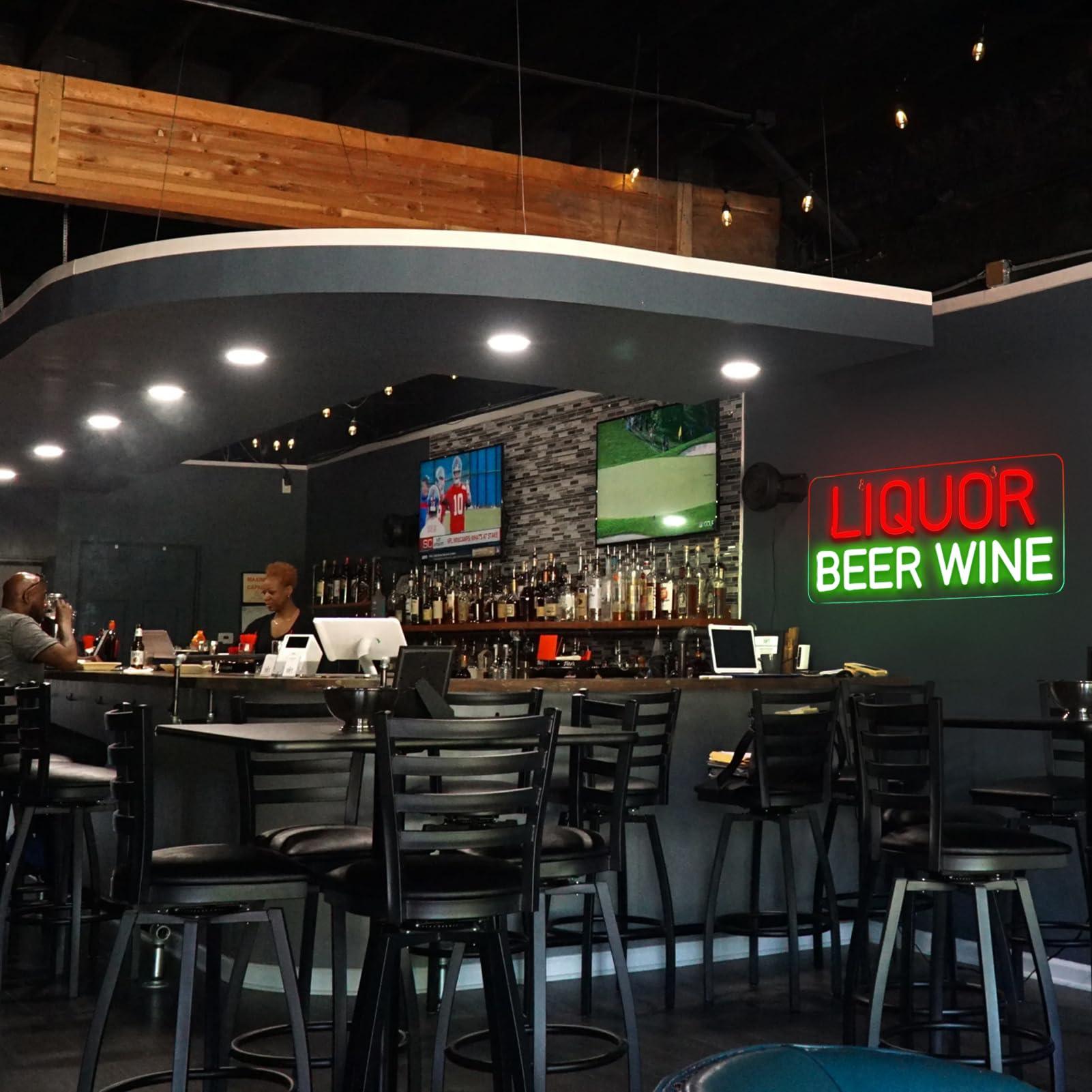 주류 맥주 와인 네온사인 벽 장식용 LED 사업체 간판 - Wine In Beer Store 리뷰 및 가격