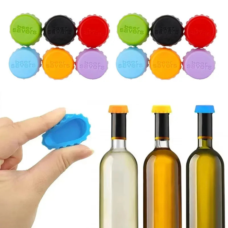 6-42개 캔디 컬러 실리콘 맥주병 뚜껑, 바, 홈브루 - Wine Beer Garden 리뷰 및 가격